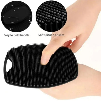 1pc Soft Silicone Exfoliating Brush Cleanser